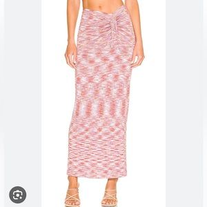 House of Harlow 1960 Sonia Ruched Maxi Skirt